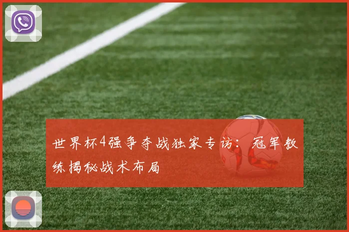 世界杯4强争夺战独家专访：冠军教练揭秘战术布局